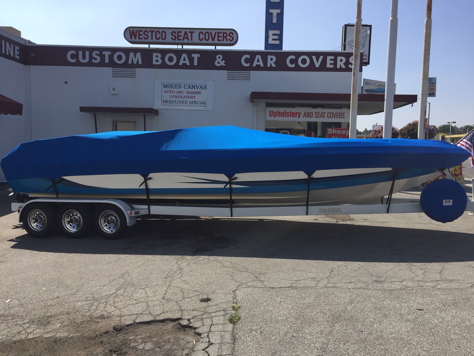 Custom Boat Cover Sunbrella