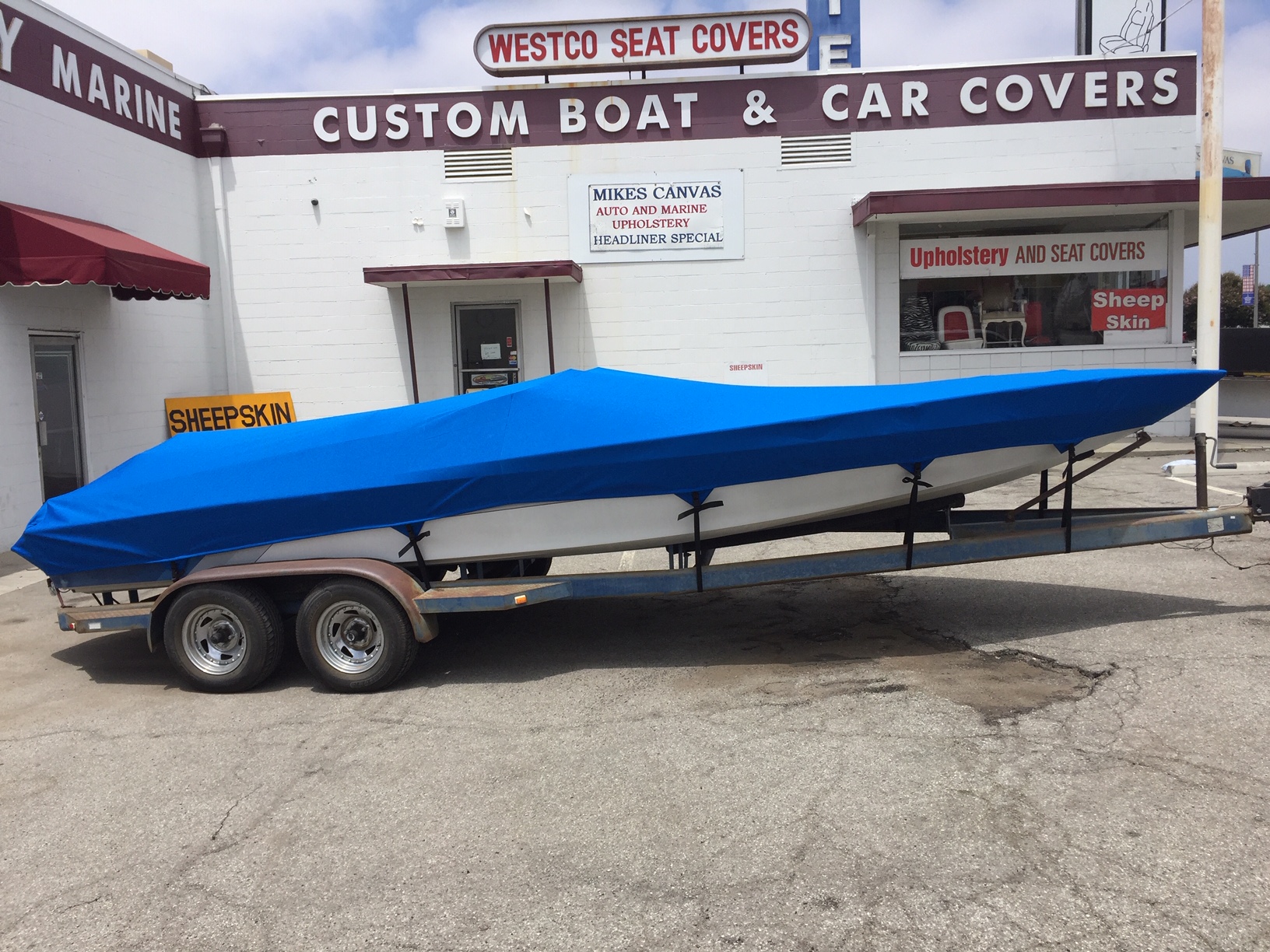 Custom Boat Cover Sunbrella